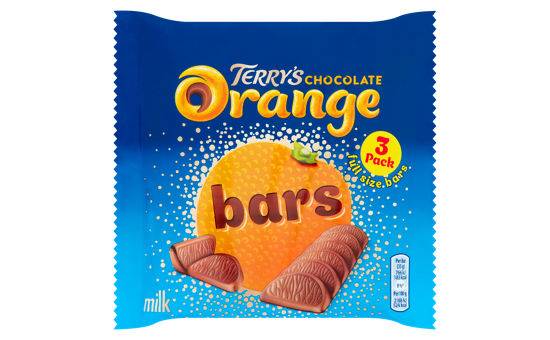Terry's Milk Chocolate Orange Bars 3 x 35g (105g)