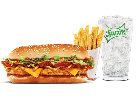 NEW! Carolina BBQ Original Chicken Sandwich Meal