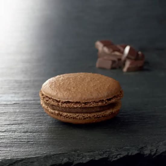 Mini macaron chocolat