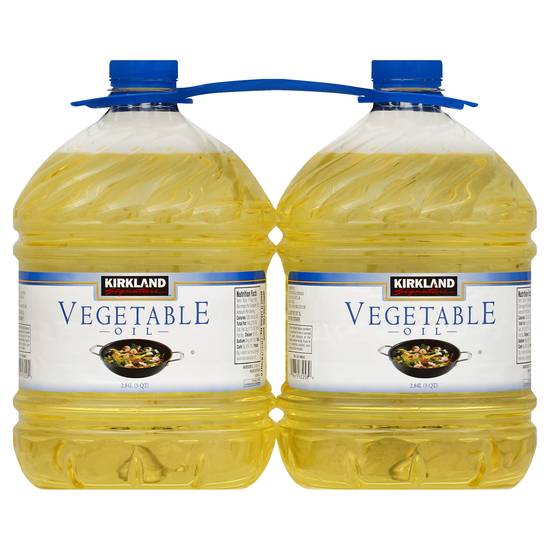 Kirkland Signature Vegetable Oil (2 ct, 3 qt)
