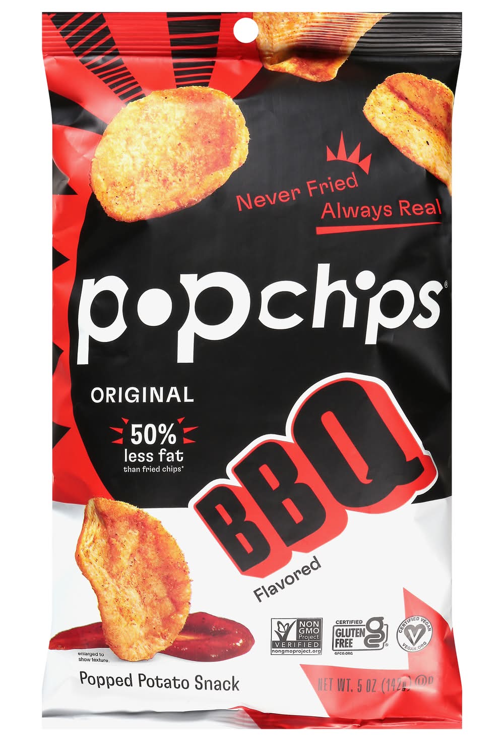 Popchips Original Bbq Flavored Popped Potato Snack (5 oz)