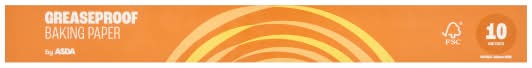 ASDA Greaseproof Baking Paper