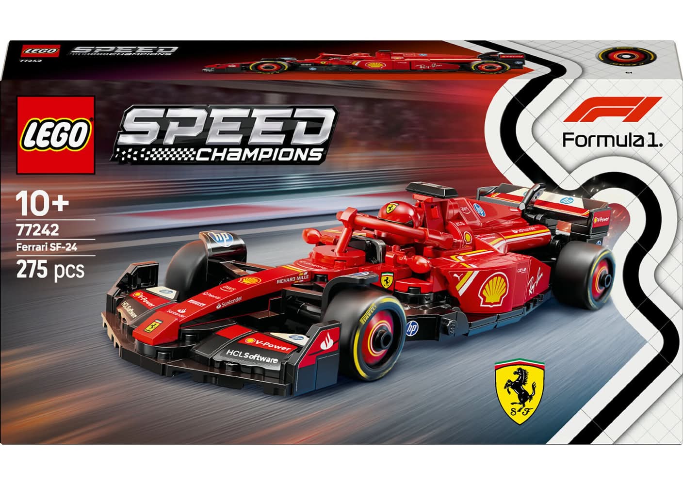 Carro Ferrari SF-24 F1 Lego