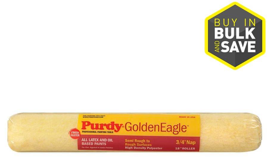 Purdy 18-in x 3/4-in Nap Golden Eagle Standard Knit Polyester Paint Roller Cover | 14H608184