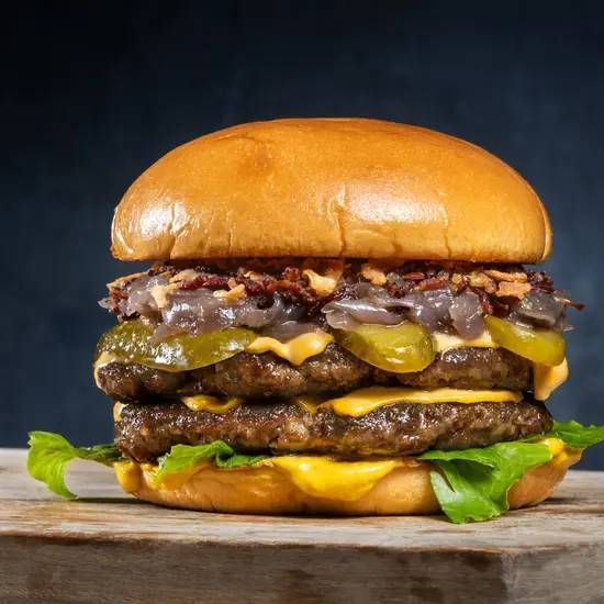 🔥🥓 Double Bacon Smash Burger