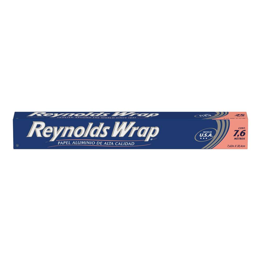 Reynolds wrap papel aluminio (7.62 m x 30.4 cm)