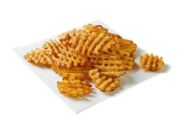 New Crispy Golden Waffle Fries