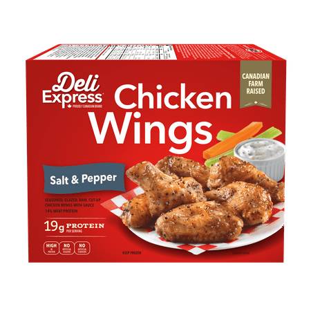 Deli Express Chicken Wings (salt & pepper)