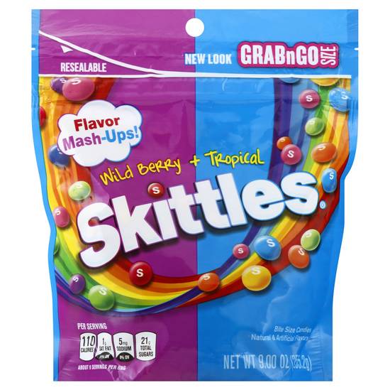Skittles Mash-Ups Wild Berry + Tropical Candy