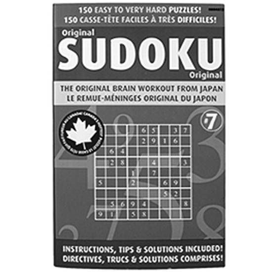 Original Sudoku Livre SUDOKU (assorti) (5''x8'' (6''x9''))