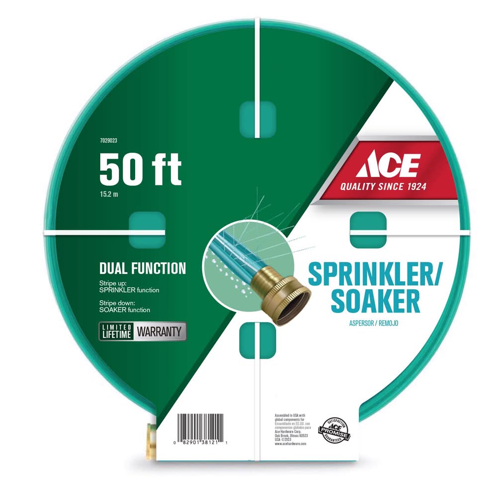 ACE 5/8 In. D X 50 Ft. L Medium Duty Sprinkler/Soaker Hose