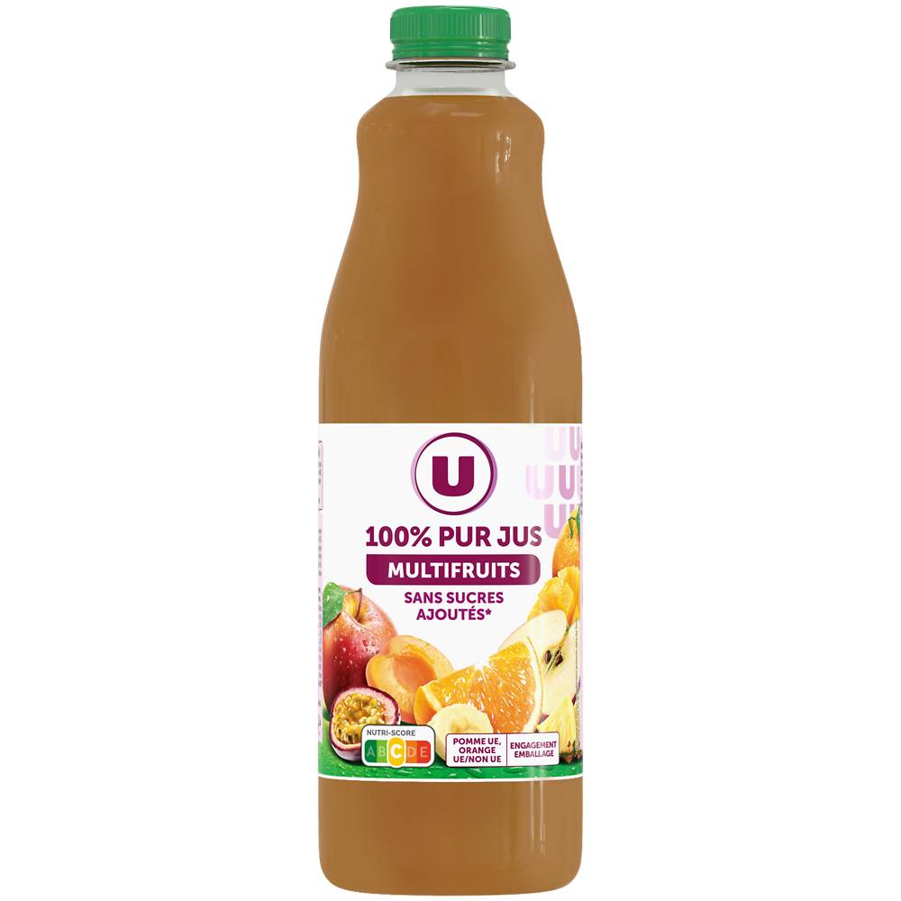 Les Produits U - Pr jus multifruits (1,5L)