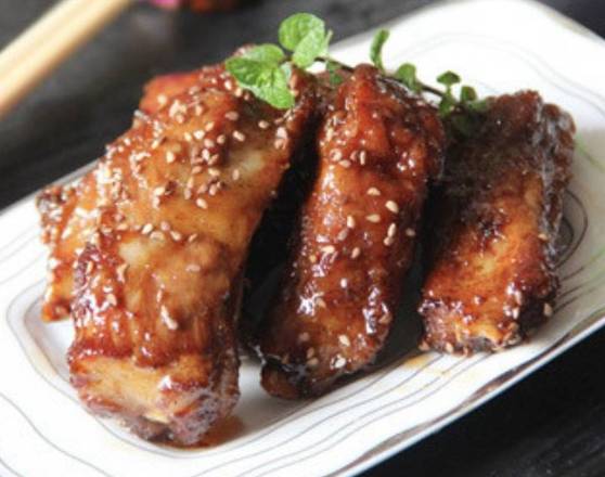Honey ribs 蜜汁排骨