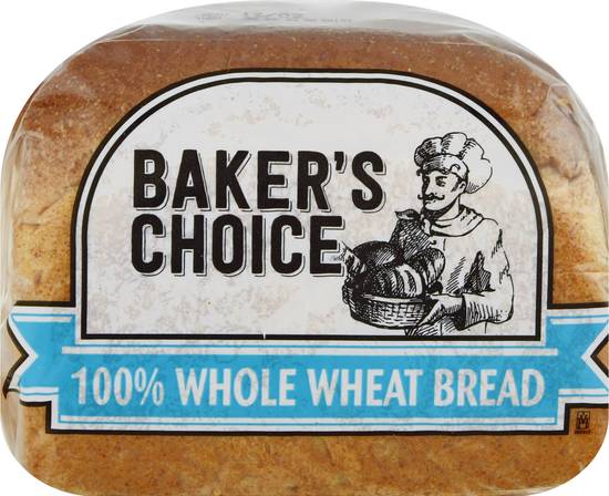 Baker's Choice 100% Whole Wheat Bread