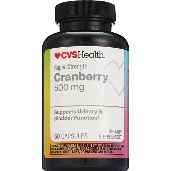 CVS Health Cranberry Capsules, 60 CT