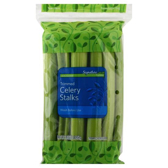 Signature Farms Trimmed Celery Stalks (16 oz)