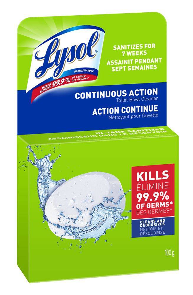 Lysol Continuous Action Toilet Bowl Cleaner (100 g)