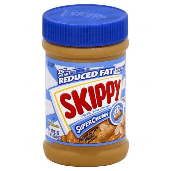 Skippy Reduced Fat Super Chunk Peanut Butter (16.3 oz)