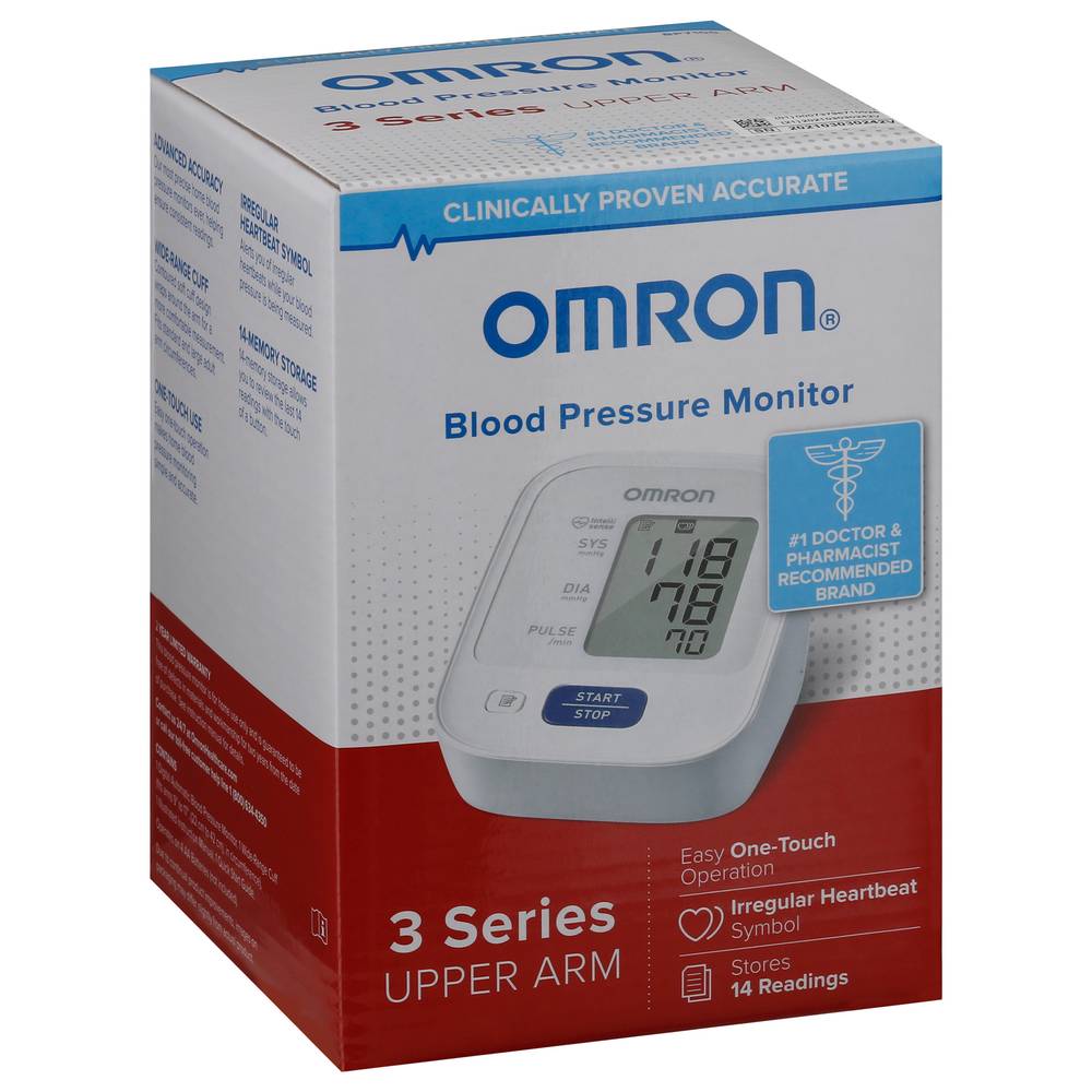 OMRON 3 Series Upper Arm Blood Pressure Monitor (1 ct)