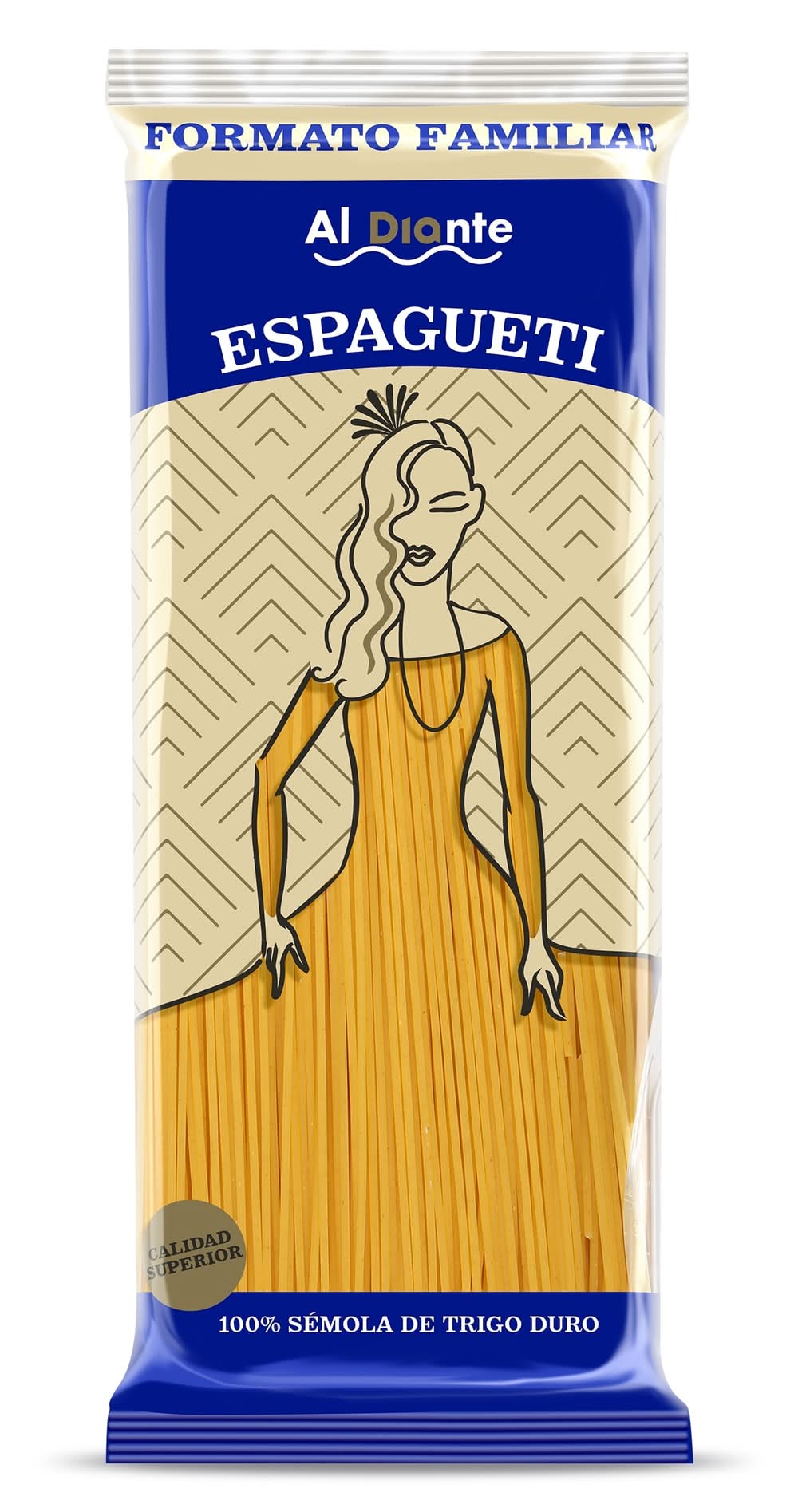 Espagueti Al Diante Dia Bolsa 1 Kg