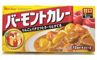 ハウス食品 バーモントカレー - 甘口 (230g)