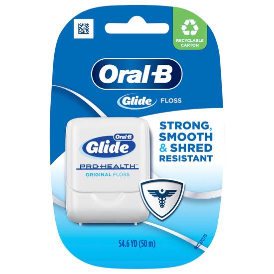 Oral-B Glide Pro-Health Strong Smooth Shred Resistant Original Floss