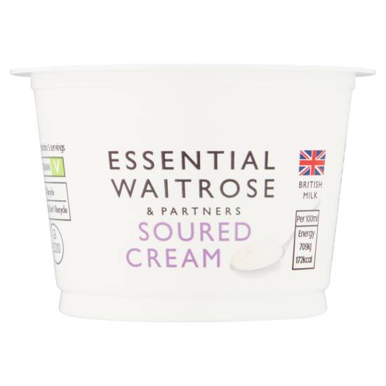 Essential Waitrose & Partners Soured Cream