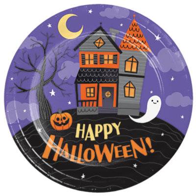 Signature Select Happy Haunting Lunch Plates - 8 Count