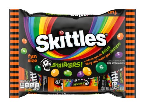 Skittles Funsize Treat Candies, Shriekers! (8.47 oz)