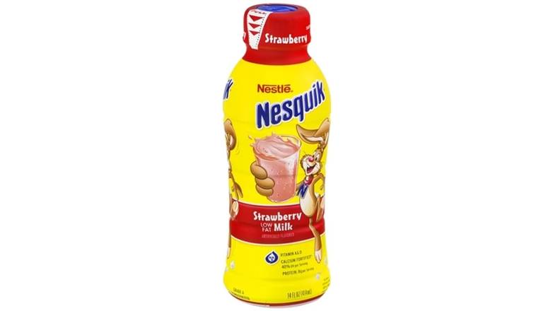 Nesquik Low Fat Strawberry Milk