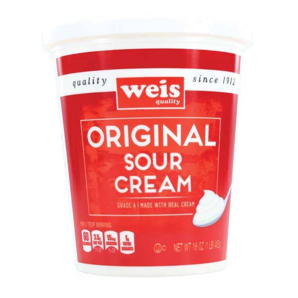 Weis Original Sour Cream (16 oz)