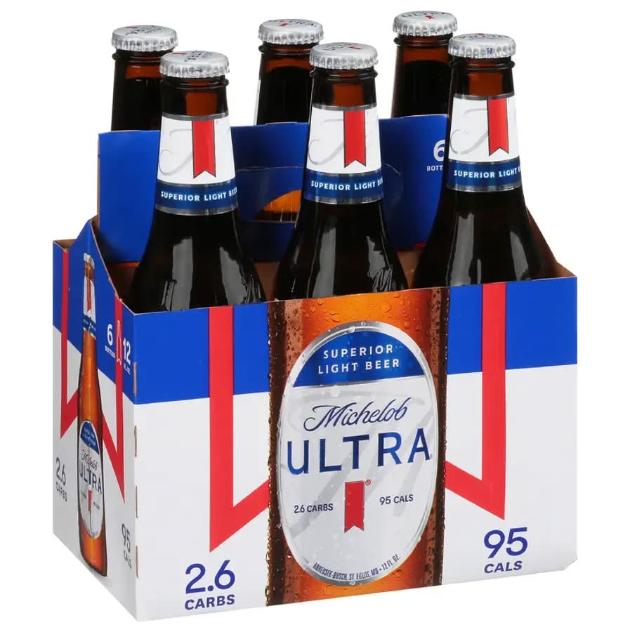 Michelob Ultra Superior Light Beer - 6 Pack