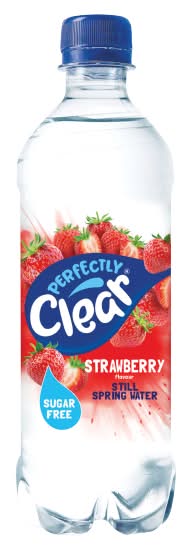 Perfectly Clear Clear Still Strawberry Flavour Spring Water (500ml)
