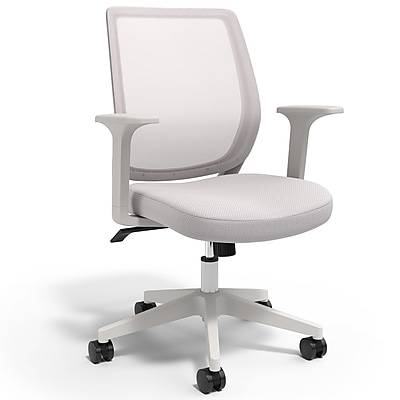 Union & Scale Essentials Ergonomic Fabric Swivel Task Chair (gray)