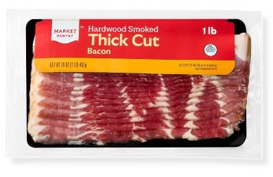 Hardwood Smoked Bacon Thick Cut - 16oz - Market Pantry™