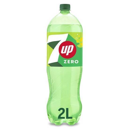 Refresco de lima limón zero Seven up botella 2 l