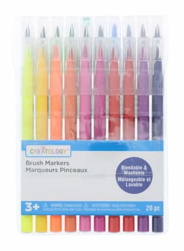 Creatology Brush Markers, Multi (20 ct)