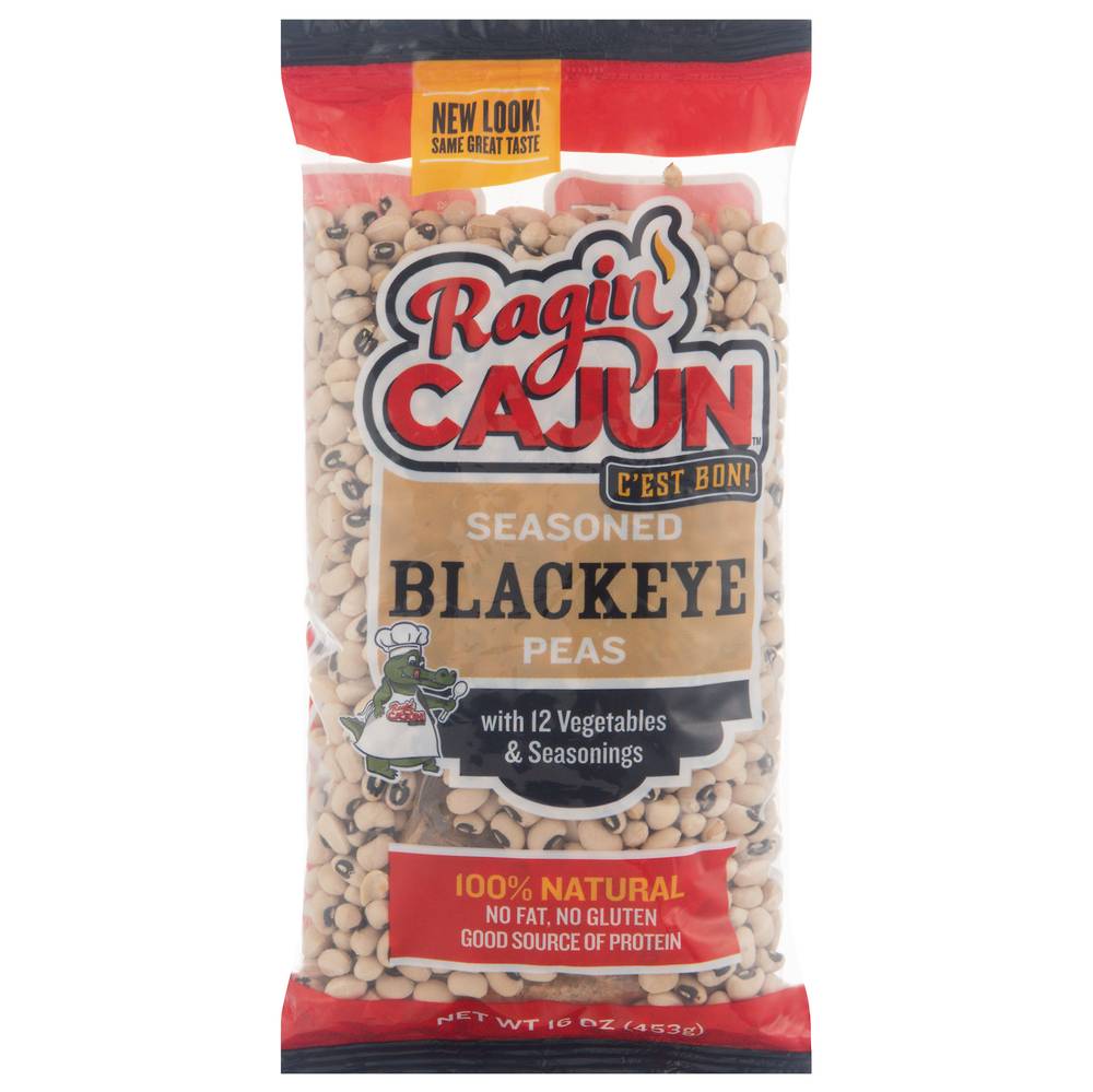 Ragin' Cajun Fixin's Seasoned Blackeye Peas (1 lbs)