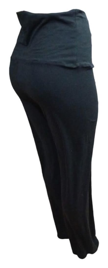 Bobbie Brooks Ladies' Yoga Pants With Fold Over Waistband Black Size Xl