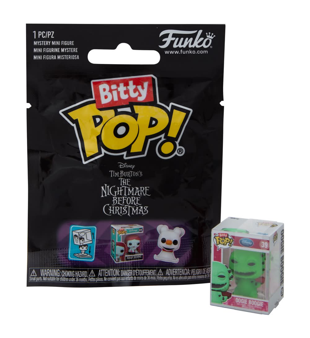 Funko Bitty Pop!® Disney Tim Burton's The Nightmare Before Christmas Mini Mystery Figure 1-Piece (Styles May Vary)