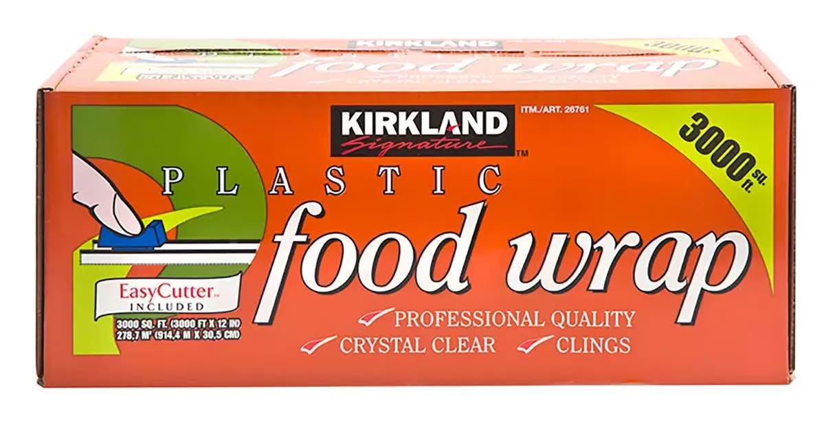 Kirkland Signature · Plástico adherente para alimentos, 914.4m x 30.5cm