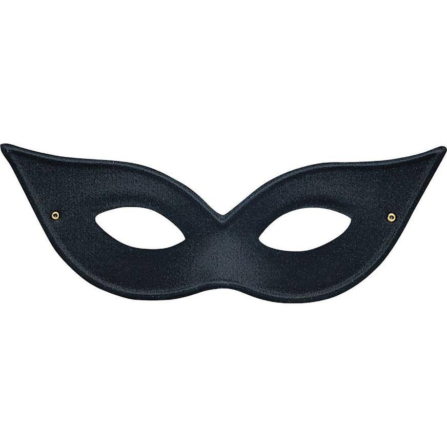 Party City Winged Eye Mask, Black