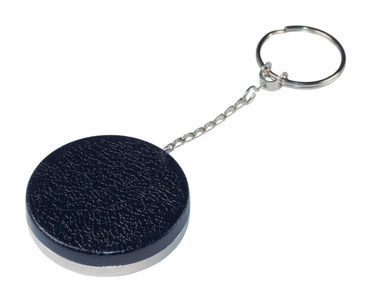 Hillman Metal Silver Retractable Keychain
