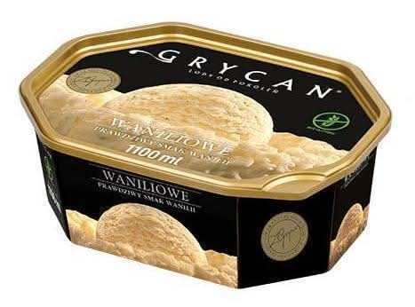 Lody Grycan Waniliowe (1100 ml)