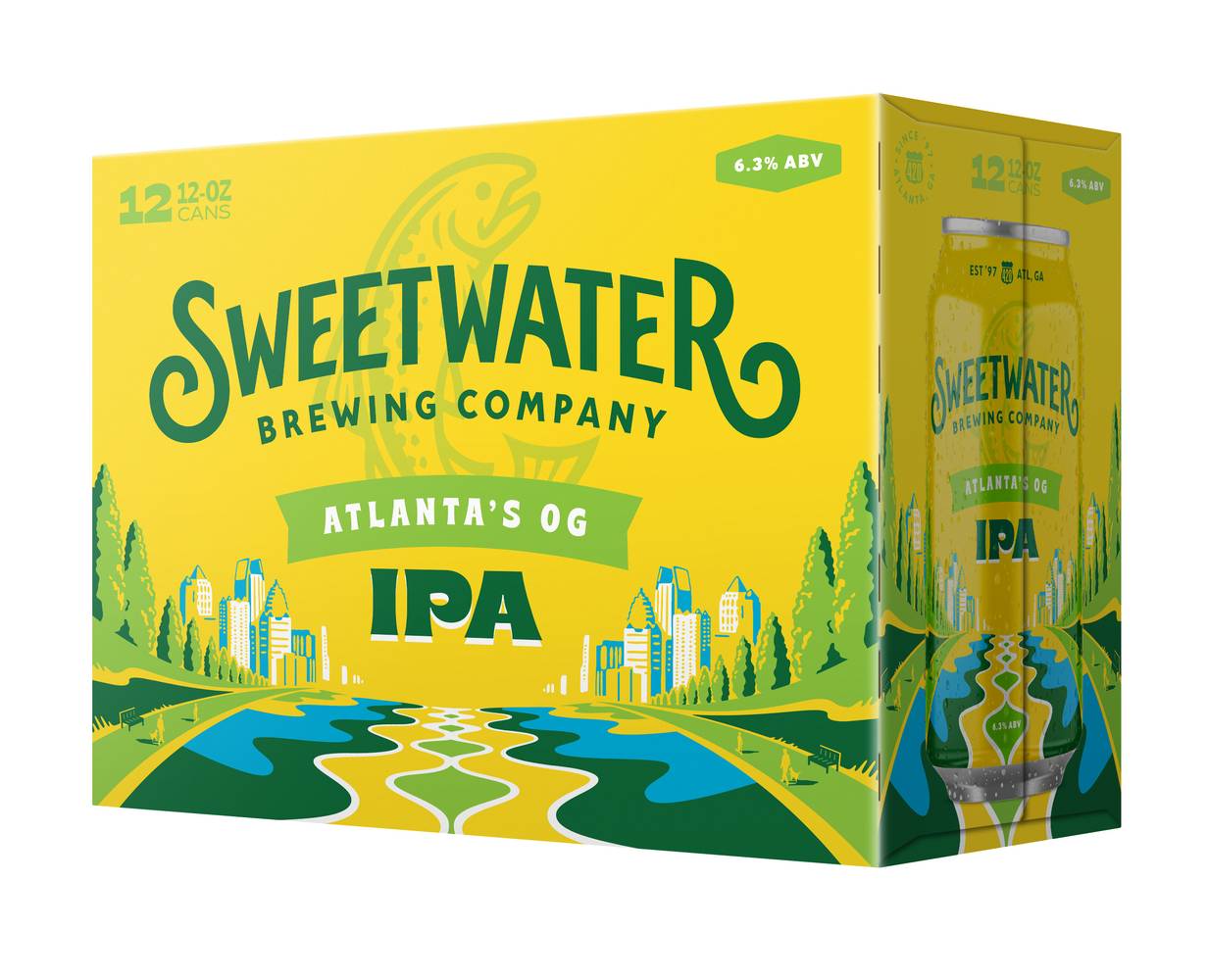 Sweetwater Brewing Company Ipa Beer (12 pack, 12 fl oz)