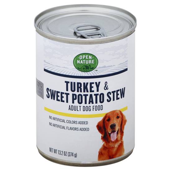Open Nature Dog Food Turkey & Sweet Potato Stew