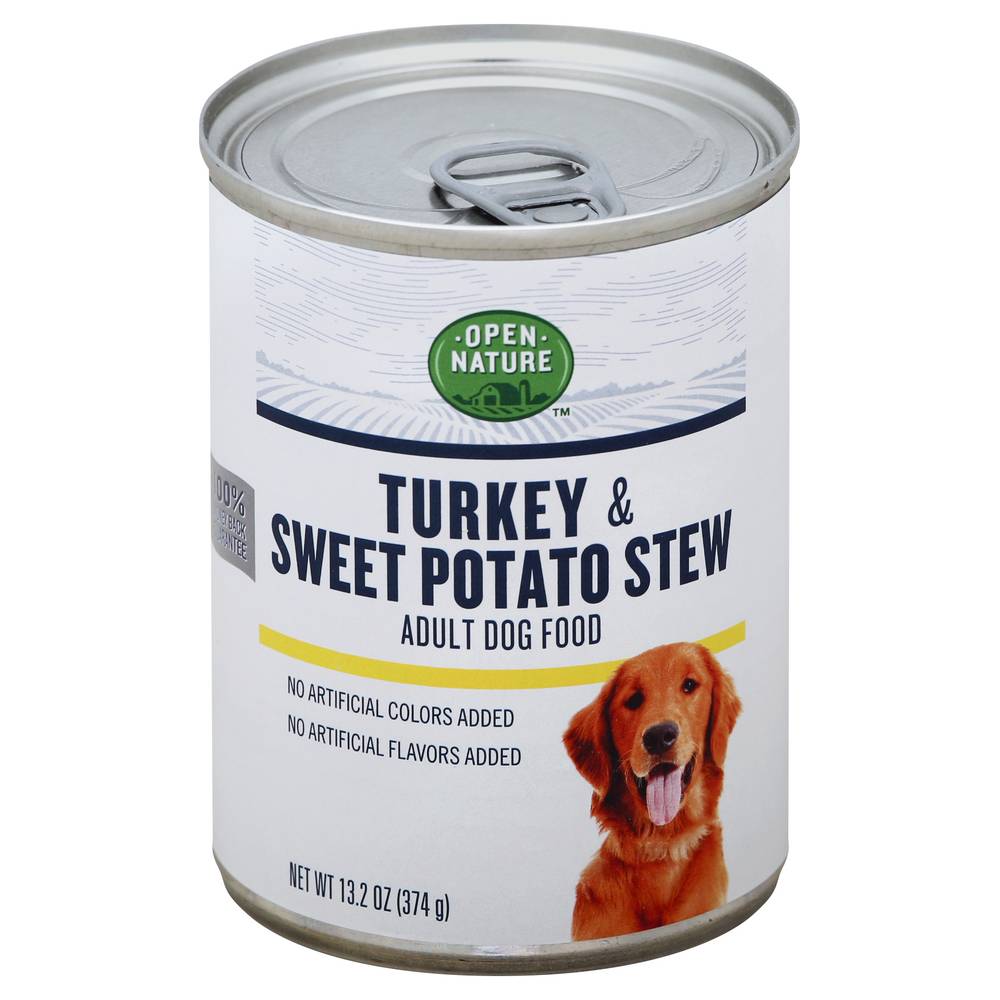 Open Nature Dog Food Turkey & Sweet Potato Stew (13.2 oz)