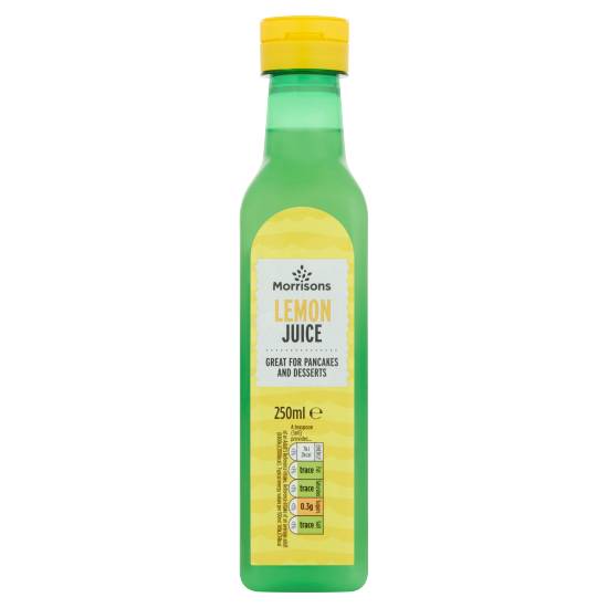 Morrisons Lemon Juice (250ml)