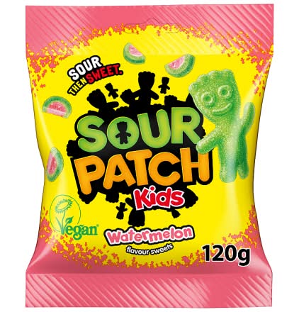 Sour Patch Kids Watermelon, Gummy Candy (120g)