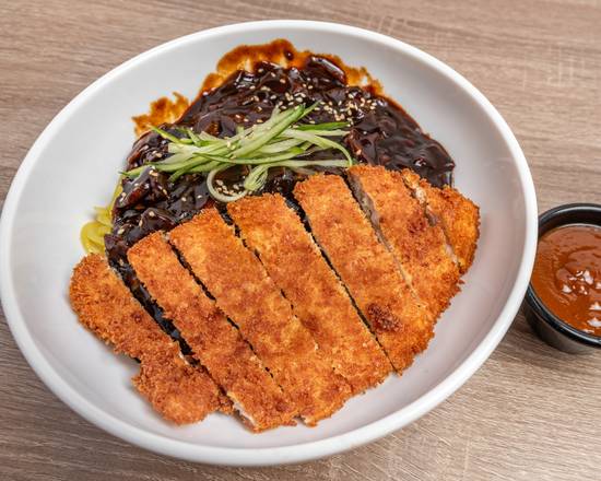 Pork Cutlet Jjajangmyeon